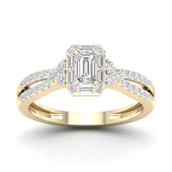 14K 0.66CT D-LADIES RINGS