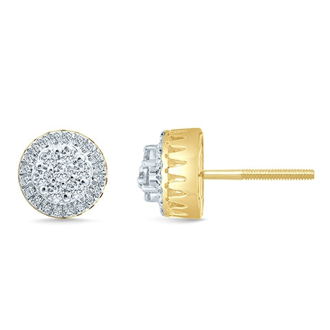 10K 0.38- 0.42CT D-EARRINGS