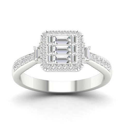 14K 0.50CT D-LADIES RINGS