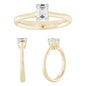 14K 0.31-0.33CT D-" CERTIFIED RINGS"