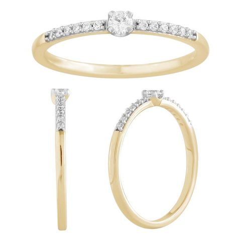 10K 0.14- 0.15CT D-LADIES RINGS