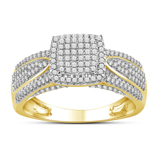 10K 0.50CT D-LADIES RINGS