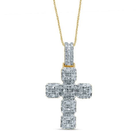 SPL PRICE 10KT 1.68-1.69CT D- CHARM " CROSS"