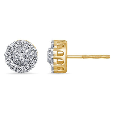 10K 0.46- 0.52CT D-EARRINGS