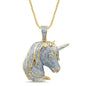 SPL PRICE 10KT 1.02-1.04CT D-CHARM "HORSE HEAD"