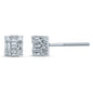 10K 0.24CT D-BAGUETTE EARRING