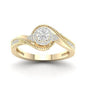 10K 0.20CT D-LADIES RINGS