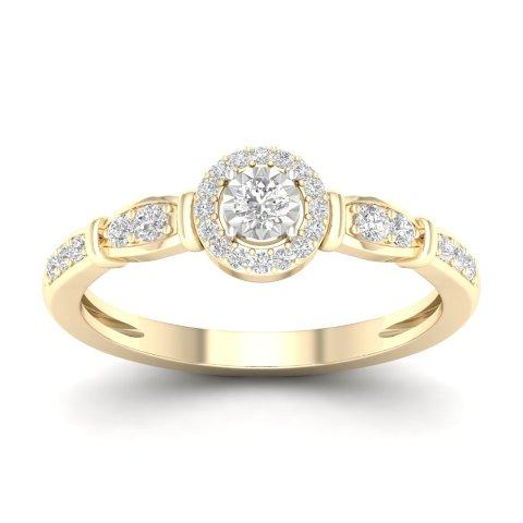 10K 0.20CT D-LADIES RINGS