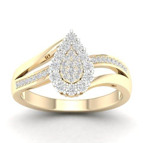 10K 0.15CT D-LADIES RINGS