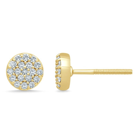 10K 0.24-0.26CT D-EARRINGS