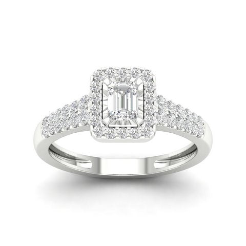 14K 0.50CT D-LADIES RINGS