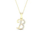 10K 0.04CT D-LADIES INITIAL "B"