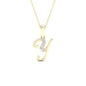 10K 0.04CT D-LADIES INITIAL "Y"