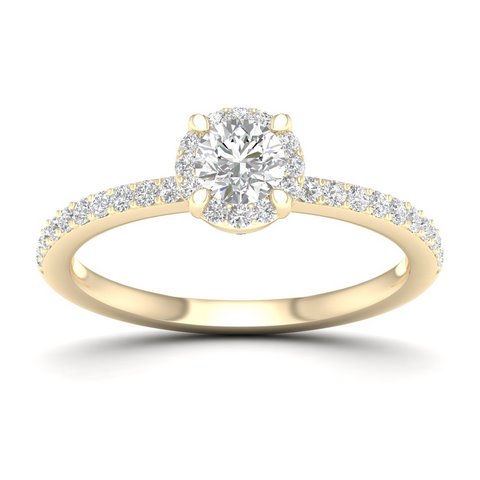 14K 0.75CT D-CERTIFIED RINGS