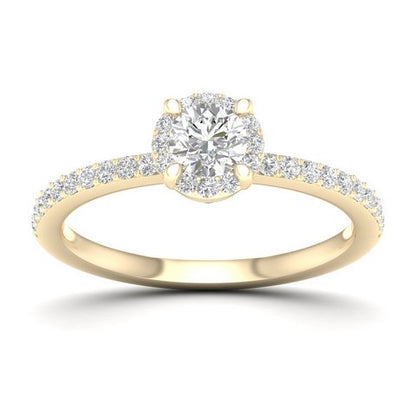 14K 0.75CT D-CERTIFIED RINGS