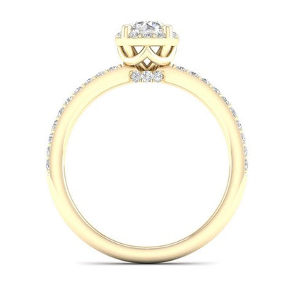 14K 0.75CT D-CERTIFIED RINGS