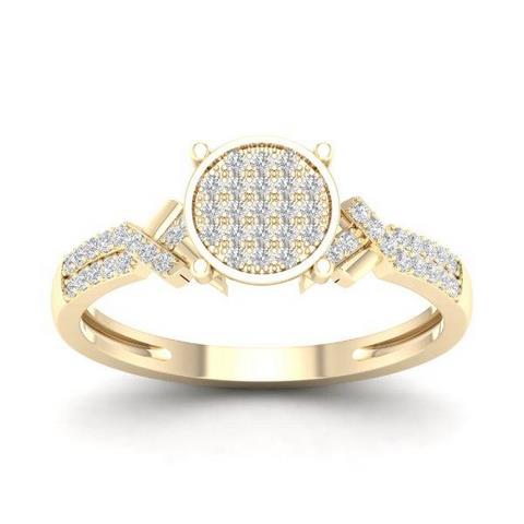 10K 0.15CT D-LADIES RING