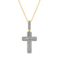 SPL PRICE 10KT 0.47CT D-CHARM "CROSS"