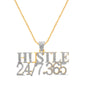 10K 0.78CT D-" HUSTLE 247 .365 " CHARM