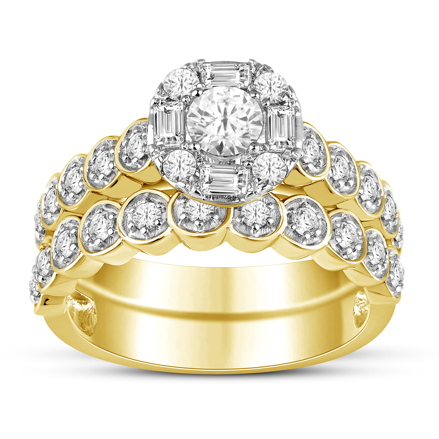 14KT 1.00CT D-LADIES RING