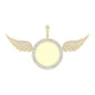 10KT 2.50CT D-MEMORY PENDANT "WINGS"