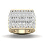 10K 3.00CT D-MENS BAGUETTE  RING