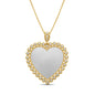 10K 2.18CT D-MEMORY PENDANTS "HEART"