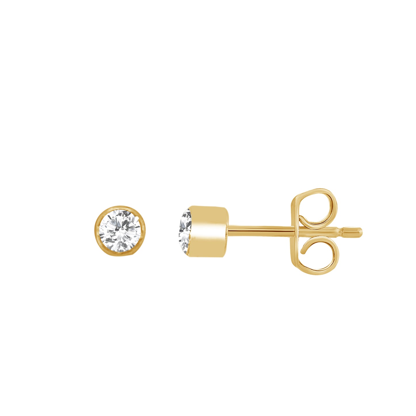 10K 0.48-0.52CT D-EARRINGS