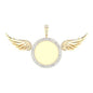 10K 2.00CT D-MEMORY PENDANTS "WINGS"