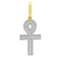 10K 0.50CT D-ANKH CHARM