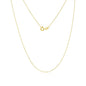 14K Yellow Gold 0.75mm Cable Chain