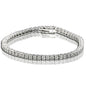 Sterling Silver 1/5 Ct.Tw.Diamond Mount Bracelet