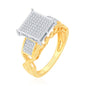 10K 0.20-0.25CT D-LADIES MICROPAVE RINGS