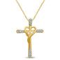 10K 0.06-0.07CT D-LADIES CHARMS