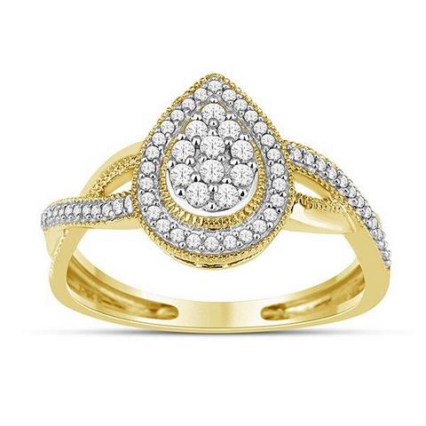 10K 0.25CT D-LADIES RINGS