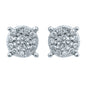 10K 0.49- 0.52CT D-DARK EARRINGS