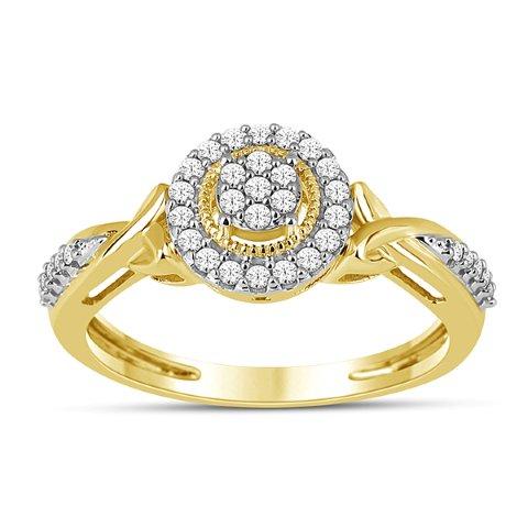 10K 0.25CT D-LADIES RINGS