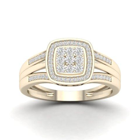 10K 0.15CT D-LADIES RINGS