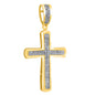 SPL PRICE 10KT 0.21-0.26CT D-CHARM "CROSS"