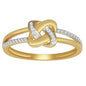 10K 0.09CT D-LADIES RINGS