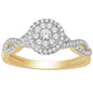 10K 0.46CT D-LADIES RINGS