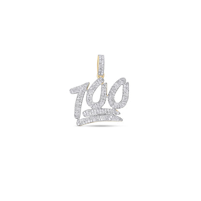 10KT 0.31-0.44CT D-CHARM "100"