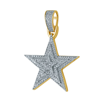 10KT 0.31-0.37CT D-CHARM "STAR"