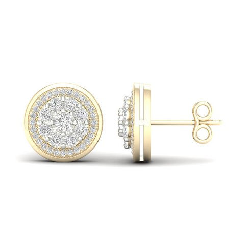 10K 0.25CT D-EARRINGS