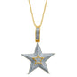 10K 0.31-0.36CT D- "STAR" CHARM