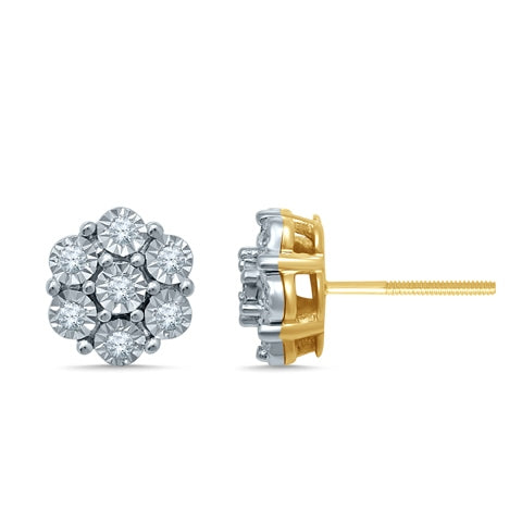 10K 0.24- 0.27CT D-EARRINGS