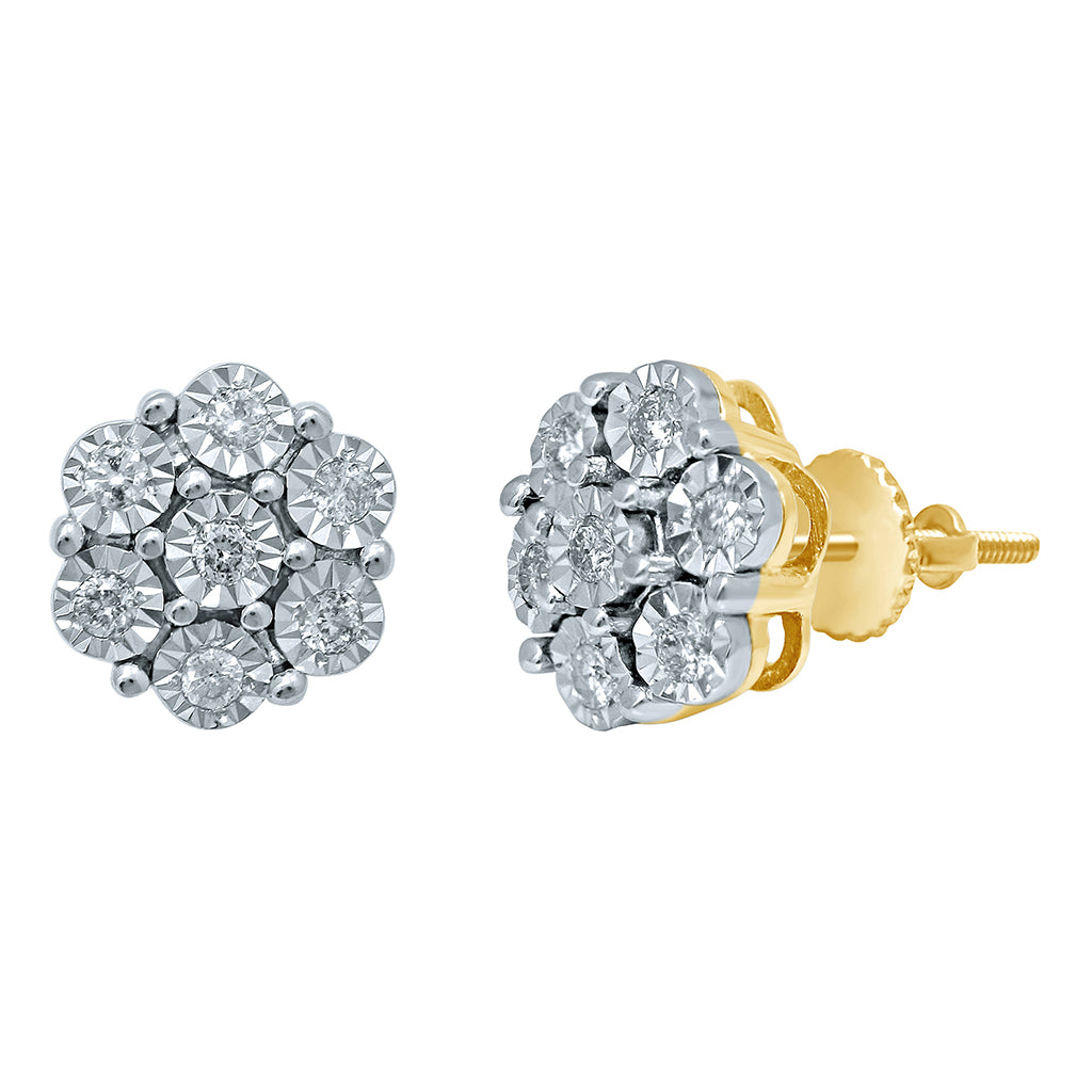 10K 0.24- 0.27CT D-EARRINGS