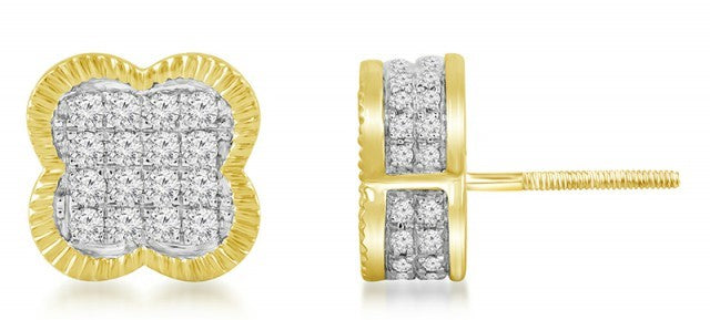 SPL PRICE 14KT 0.70-0.73CT D-EARRINGS