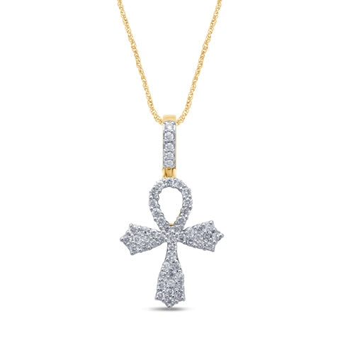 SPL PRICE 10KT 0.47-0.53CT D-CHARM "ANKH"