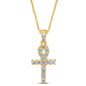 10K 0.24-0.27CT D-DARK CROSS